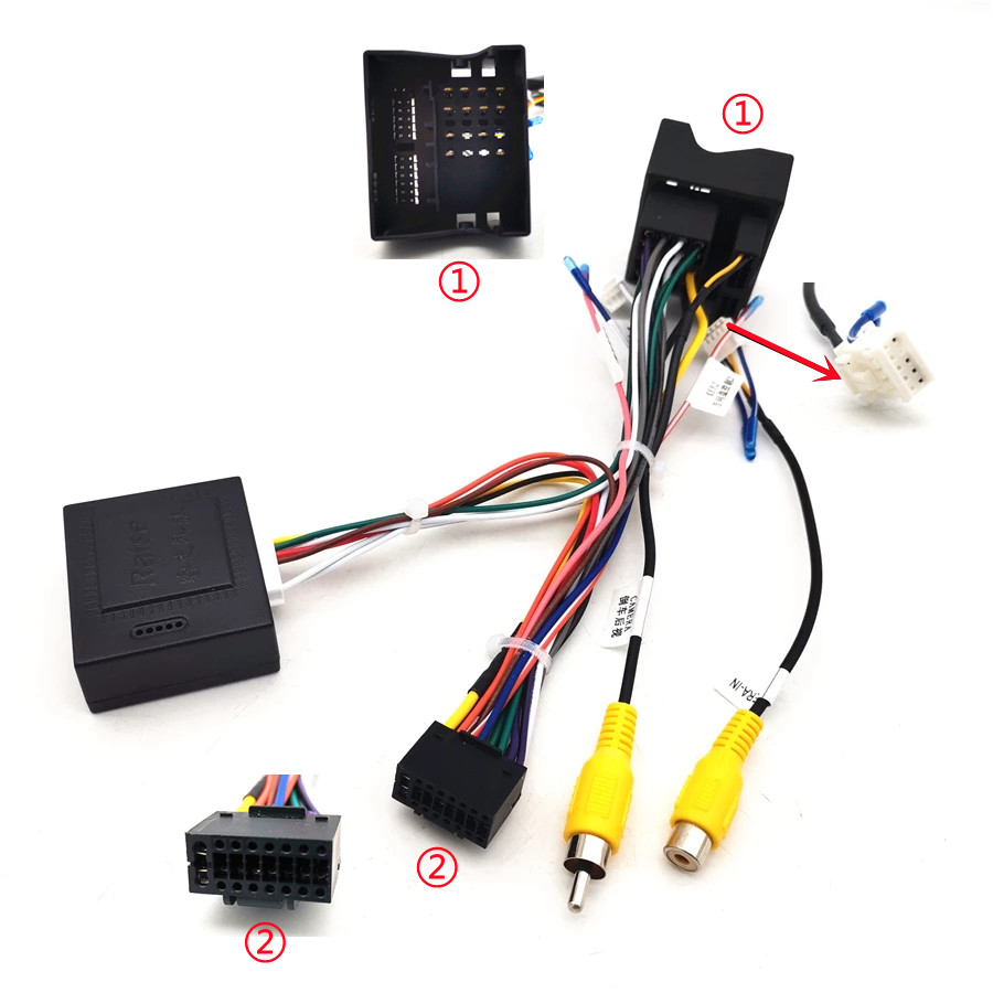 Sports Equipment Organizer Garage - 16 Pin to Wiring Harness CANBUS