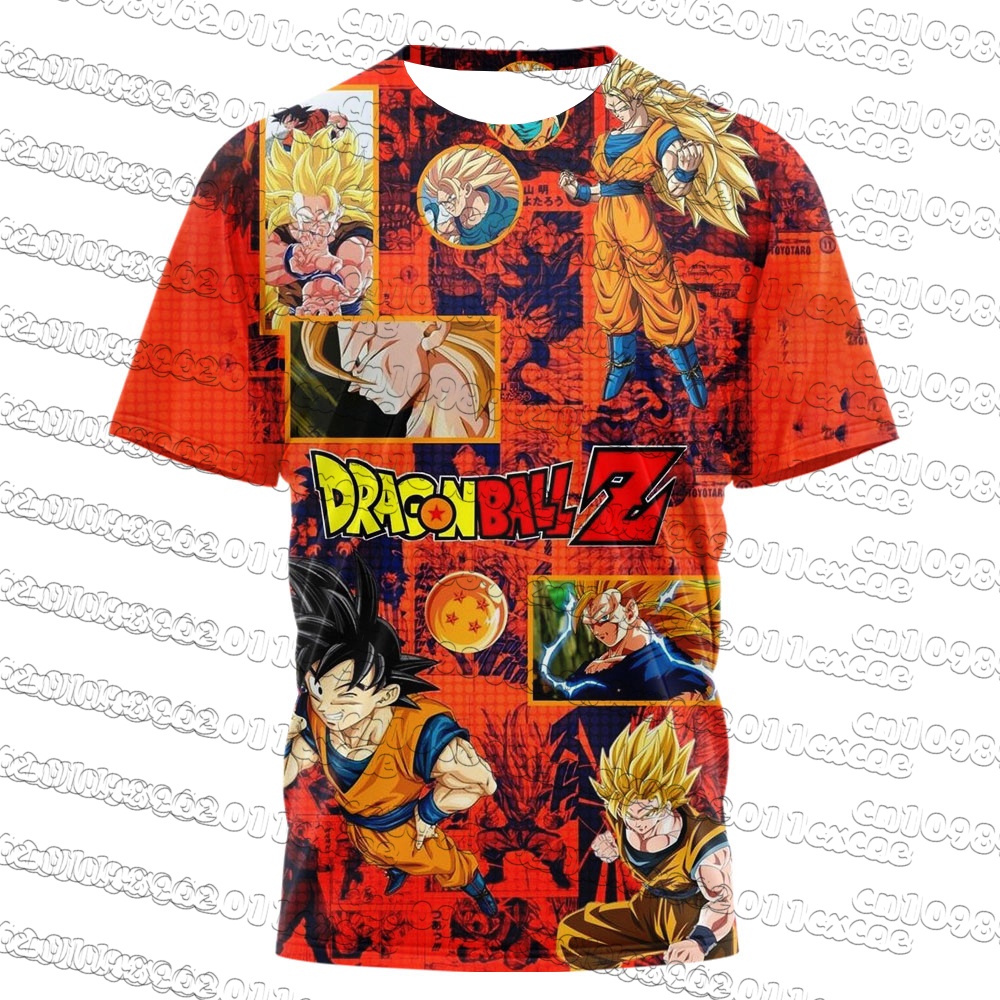Dragon Ball Men T‑Shirt Summer - đánh giá và giá Sports Equipment Resale
