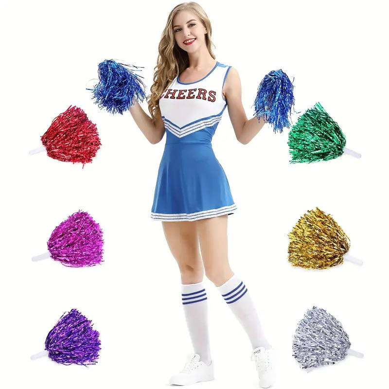 Pompom Pom Girl Cheer Pompoms  - đánh giá và giá Cheerleading Pom Pom