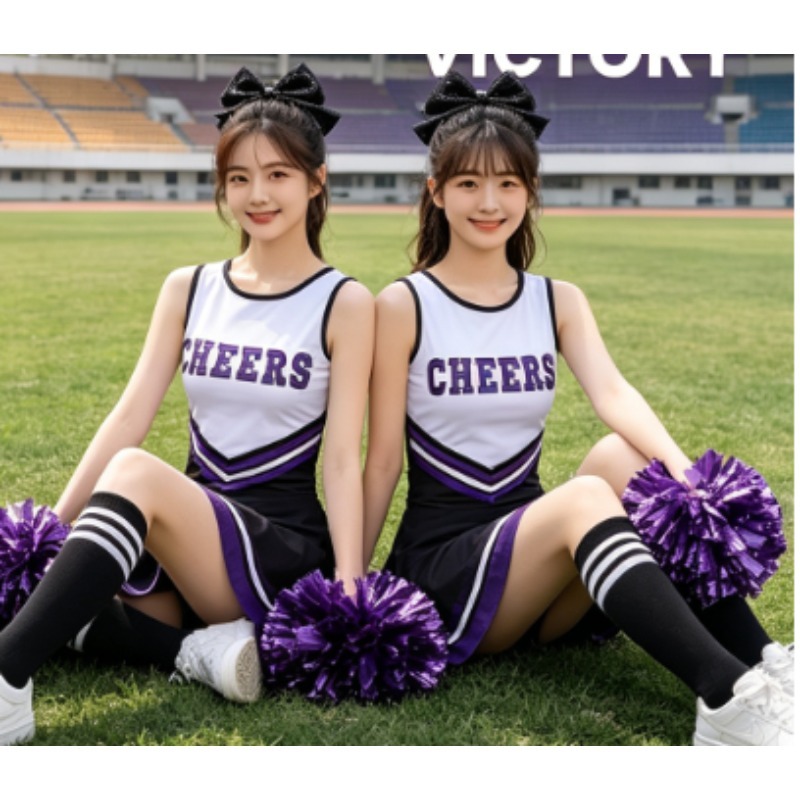 Cheerleading Dance Costume Set - đánh giá và giá Cheerleading Pom Pom