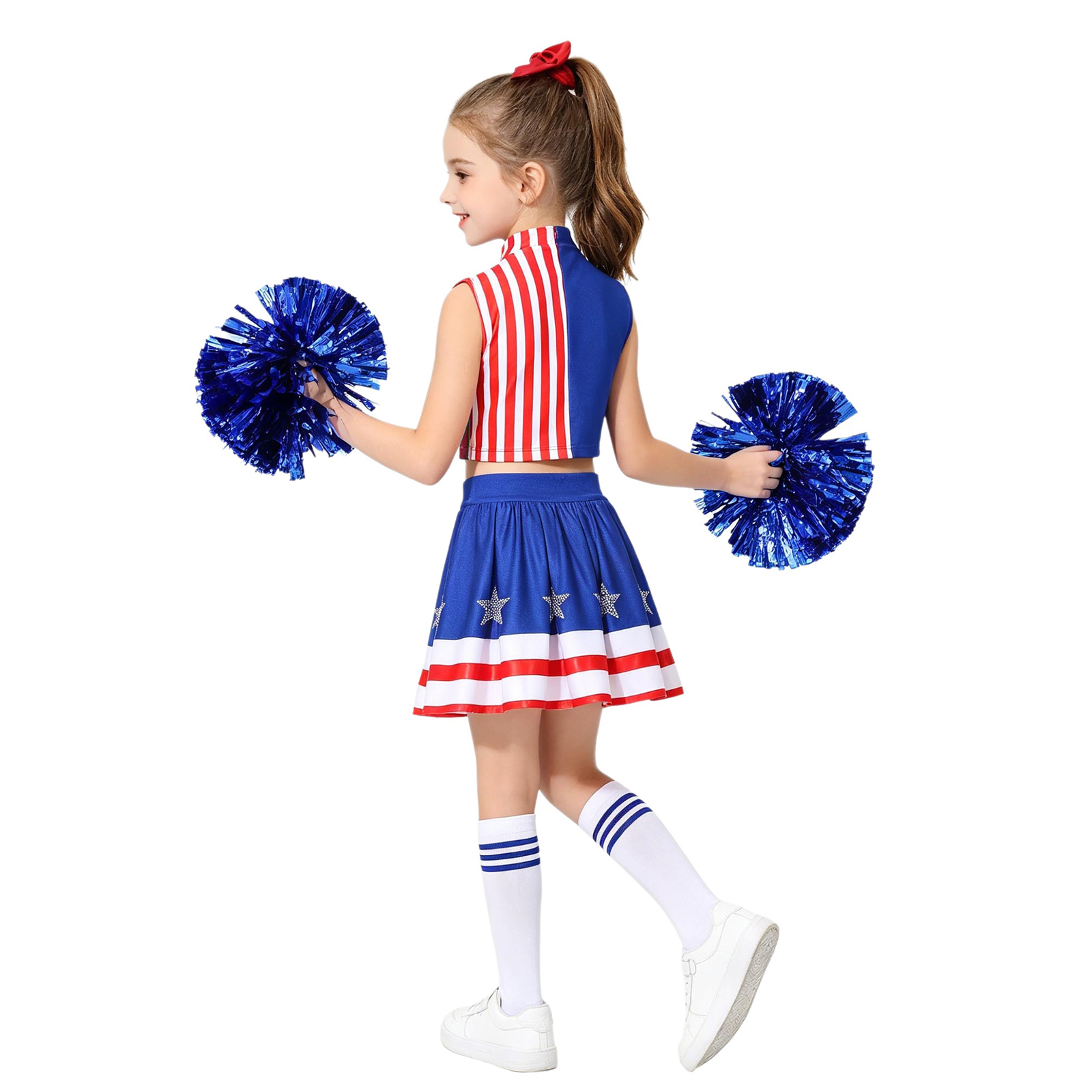 Kids Girls Cheerleading Outfit - đánh giá và giá Cheerleading Pom Pom