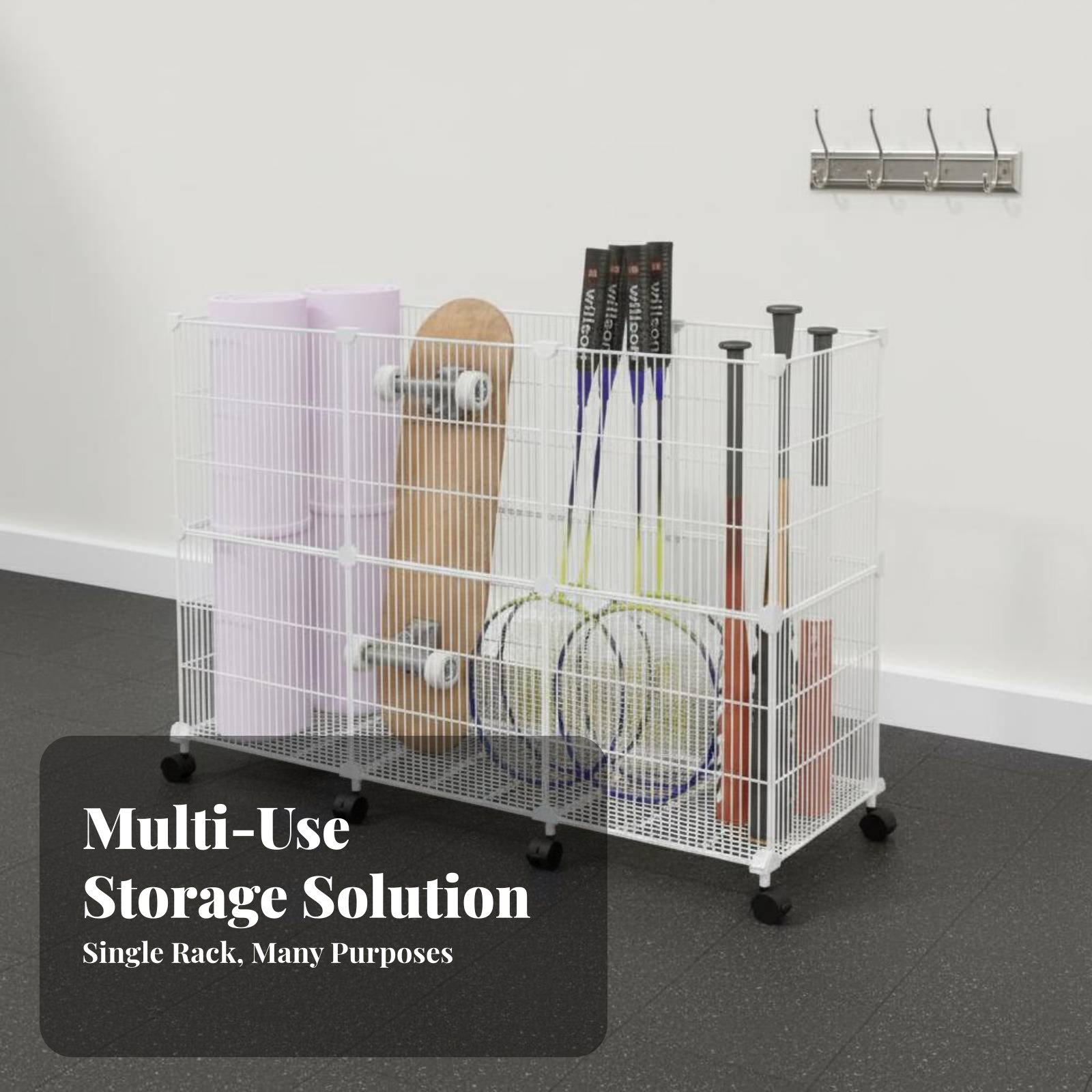 Sports Equipment Storage Cart  - đánh giá và giá Sports Equipment Organizer Garage
