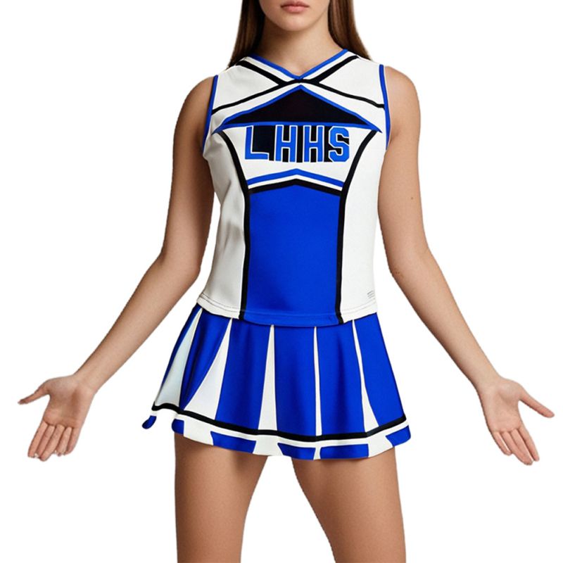 Women's Cheerleader Costume Un - đánh giá và giá Cheerleading Pom Pom