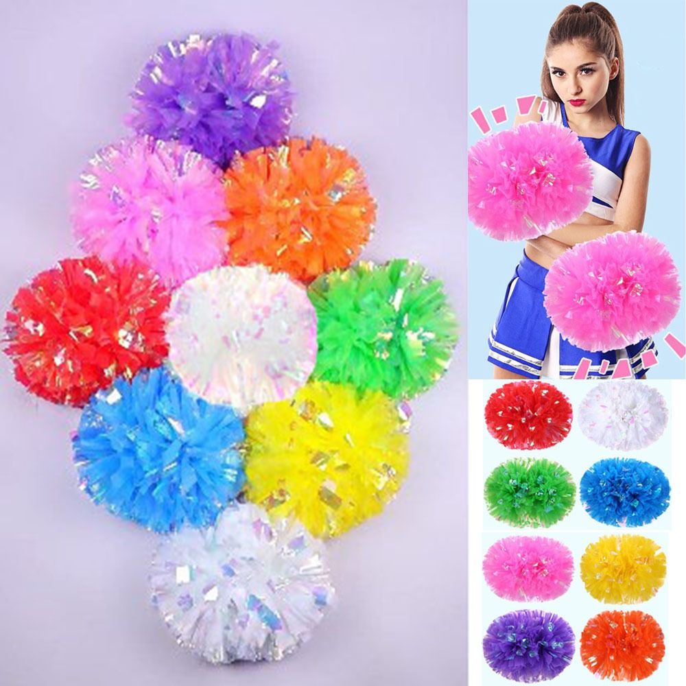 9 Colors Game Pompoms High Qua - đánh giá và giá Cheerleading Pom Pom