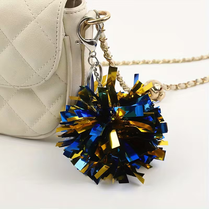 ST 1pc new Charm Foil Bag Pend - đánh giá và giá Cheerleading Pom Pom