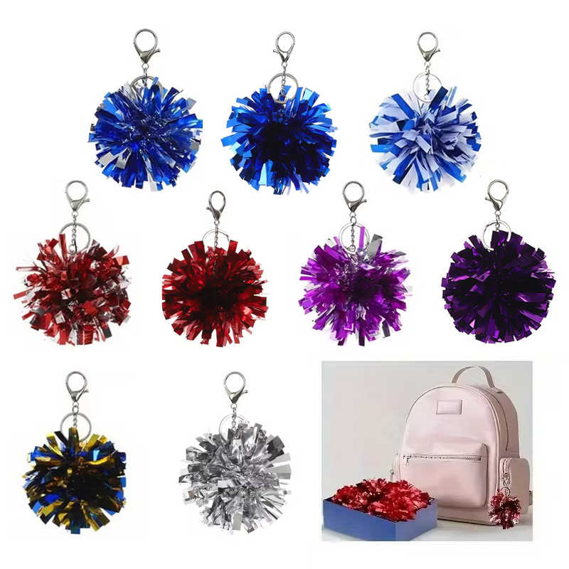 Colorful Cheer Pom Pom Keychai - đánh giá và giá Cheerleading Pom Pom