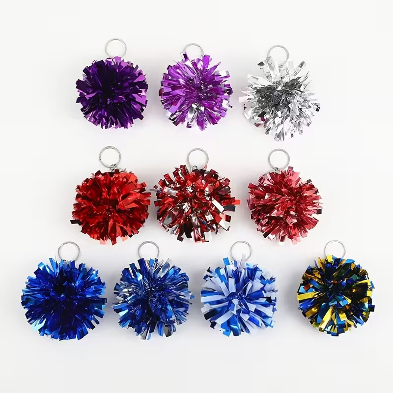 Colorful Cheer Pom Pom Keychai - đánh giá và giá Cheerleading Pom Pom